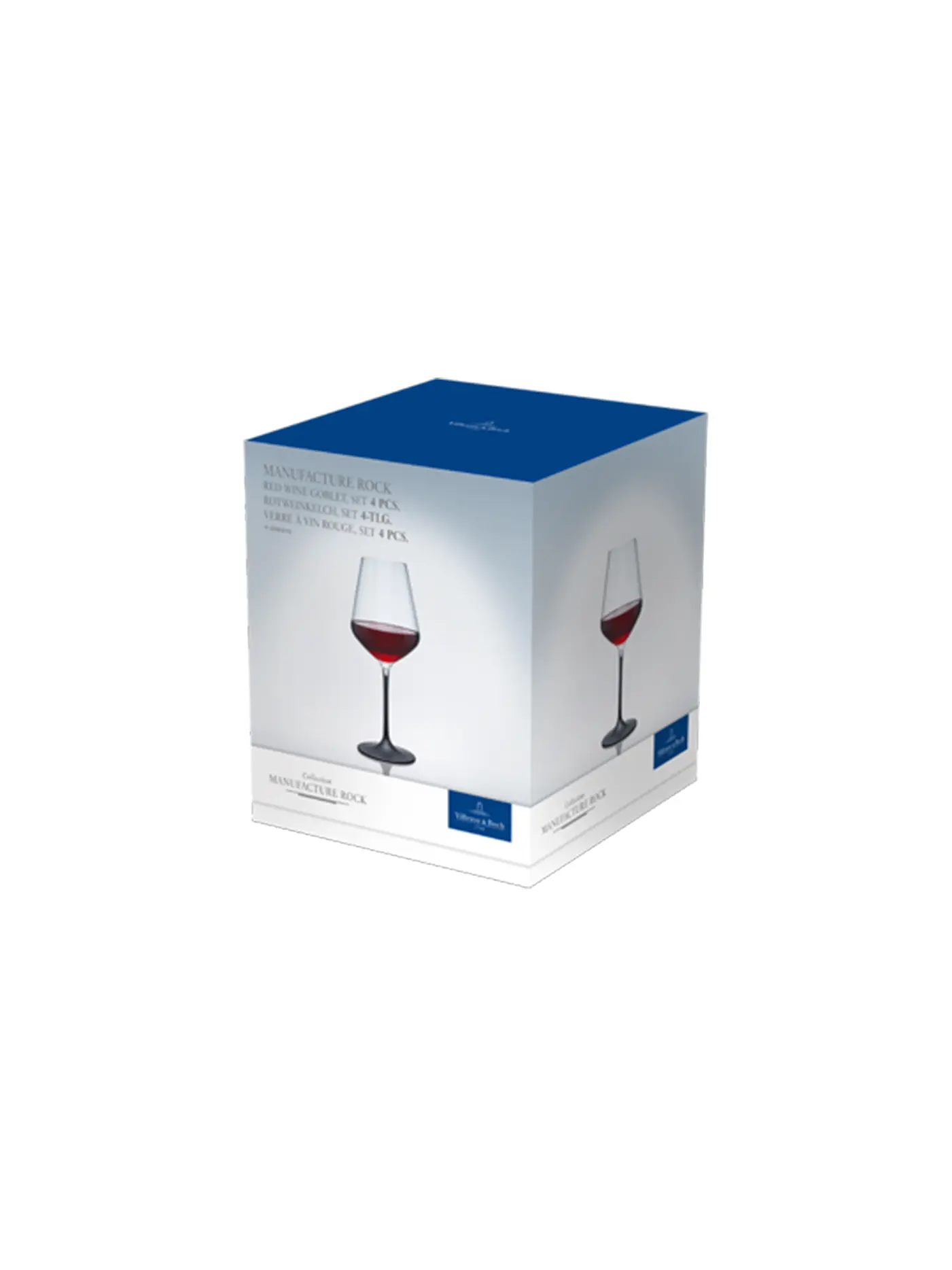 VILLEROY & BOCH | Rotweinglas Manufacture Rock 4er 470ml | 